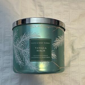 Bath & Body Works Vanilla Birch Candle